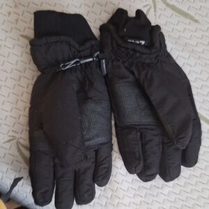 Double Zero Black Winter Gloves
